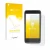 Parte frontal de un envase de producto con el logotipo de la marca upscreen. Al lado se muestra el dispositivo Honeywell ScanP