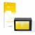 Parte frontal de un envase de producto con el logotipo de la marca upscreen. Al lado se muestra el dispositivo Akaso V50 Elite