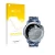 Parte frontal de un envase de producto con el logotipo de la marca upscreen. Al lado se muestra el dispositivo Honor Watch GS 
