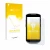 Parte frontal de un envase de producto con el logotipo de la marca upscreen. Al lado se muestra el dispositivo Zebra TC52x con