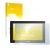 Parte frontal de un envase de producto con el logotipo de la marca upscreen. Al lado se muestra el dispositivo Isobus CCI 1200