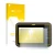 Parte frontal de un envase de producto con el logotipo de la marca upscreen. Al lado se muestra el dispositivo Trimble T7 con 