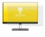Imagen del dispositivo HP E24 G4 con una amplia variedad de protectores de pantalla.