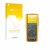 Parte frontal de un envase de producto con el logotipo de la marca upscreen. Al lado se muestra el dispositivo Fluke 287 con s