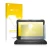 Parte frontal de un envase de producto con el logotipo de la marca upscreen. Al lado se muestra el dispositivo Dell Latitude 5