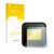 Parte frontal de un envase de producto con el logotipo de la marca upscreen. Al lado se muestra el dispositivo Netgear Nightha