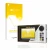 Parte frontal de un envase de producto con el logotipo de la marca upscreen. Al lado se muestra el dispositivo Rover TAB 5 ULT