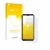 Parte frontal de un envase de producto con el logotipo de la marca upscreen. Al lado se muestra el dispositivo Ulefone Power A
