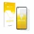 Parte frontal de un envase de producto con el logotipo de la marca upscreen. Al lado se muestra el dispositivo ASUS ZenFone 10