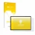 Parte frontal de un envase de producto con el logotipo de la marca upscreen. Al lado se muestra el dispositivo Oukitel OKT3 co