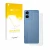 Parte frontal de un envase de producto con el logotipo de la marca upscreen. Al lado se muestra el dispositivo Sony Xperia 5 V