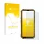 Parte frontal de un envase de producto con el logotipo de la marca upscreen. Al lado se muestra el dispositivo Ulefone Armor X
