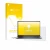 Parte frontal de un envase de producto con el logotipo de la marca upscreen. Al lado se muestra el dispositivo Dell Precision 