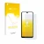 Parte frontal de un envase de producto con el logotipo de la marca upscreen. Al lado se muestra el dispositivo Xiaomi Redmi 13