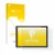 Parte frontal de un envase de producto con el logotipo de la marca upscreen. Al lado se muestra el dispositivo Oukitel RT6 con
