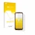 Parte frontal de un envase de producto con el logotipo de la marca upscreen. Al lado se muestra el dispositivo Blackview BV810