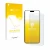 Parte frontal de un envase de producto con el logotipo de la marca upscreen. Al lado se muestra el dispositivo Apple iPhone 16