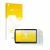 Parte frontal de un envase de producto con el logotipo de la marca upscreen. Al lado se muestra el dispositivo Babysense MaxVi
