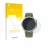 Parte frontal de un envase de producto con el logotipo de la marca upscreen. Al lado se muestra el dispositivo OnePlus Watch 3