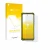 Parte frontal de un envase de producto con el logotipo de la marca upscreen. Al lado se muestra el dispositivo Ulefone Armor X