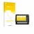Parte frontal de un envase de producto con el logotipo de la marca upscreen. Al lado se muestra el dispositivo Lowrance Eagle 