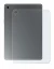 Imagen del dispositivo Samsung Galaxy Tab S10 FE (Trasero) con una amplia variedad de protectores de pantalla.