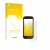 Parte frontal de un envase de producto con el logotipo de la marca upscreen. Al lado se muestra el dispositivo Ulefone Armor 1