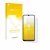 Parte frontal de un envase de producto con el logotipo de la marca upscreen. Al lado se muestra el dispositivo Xiaomi Redmi 15