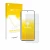 Parte frontal de un envase de producto con el logotipo de la marca upscreen. Al lado se muestra el dispositivo Oppo Reno 14 co