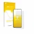 Parte frontal de un envase de producto con el logotipo de la marca upscreen. Al lado se muestra el dispositivo Xiaomi Redmi No