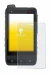 Imagen del dispositivo Uniwa F400 con una amplia variedad de protectores de pantalla.