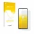 Parte frontal de un envase de producto con el logotipo de la marca upscreen. Al lado se muestra el dispositivo Oppo A5x con su