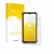 Parte frontal de un envase de producto con el logotipo de la marca upscreen. Al lado se muestra el dispositivo Ulefone RugKing