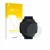 Parte frontal de un envase de producto con el logotipo de la marca upscreen. Al lado se muestra el dispositivo North Edge Apac