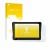 Parte frontal de un envase de producto con el logotipo de la marca upscreen. Al lado se muestra el dispositivo Carpuride W702 