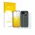 Parte frontal de un envase de producto con el logotipo de la marca upscreen. Al lado se muestra el dispositivo Google Pixel 10