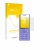 Parte frontal de un envase de producto con el logotipo de la marca upscreen. Al lado se muestra el dispositivo Nokia 150 Music