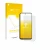 Parte frontal de un envase de producto con el logotipo de la marca upscreen. Al lado se muestra el dispositivo Oppo A6x 5G con