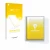 Parte frontal de un envase de producto con el logotipo de la marca upscreen. Al lado se muestra el dispositivo Boox Go 10.3 (G