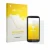 Parte frontal de un envase de producto con el logotipo de la marca upscreen. Al lado se muestra el dispositivo Point Mobile PM