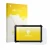 Parte frontal de un envase de producto con el logotipo de la marca upscreen. Al lado se muestra el dispositivo Magewell Direct