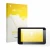 Parte frontal de un envase de producto con el logotipo de la marca upscreen. Al lado se muestra el dispositivo QJ Motor SRT 90