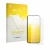 Parte frontal de un envase de producto con el logotipo de la marca upscreen. Al lado se muestra el dispositivo Xiaomi Redmi K1