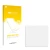 Parte frontal de un envase de producto con el logotipo de la marca upscreen. Al lado está el protector de pantalla correspondi