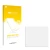 Parte frontal de un envase de producto con el logotipo de la marca upscreen. Al lado está el protector de pantalla correspondi