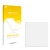 Parte frontal de un envase de producto con el logotipo de la marca upscreen. Al lado está el protector de pantalla correspondi