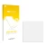 Parte frontal de un envase de producto con el logotipo de la marca upscreen. Al lado está el protector de pantalla correspondi