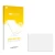 Parte frontal de un envase de producto con el logotipo de la marca upscreen. Al lado está el protector de pantalla correspondi