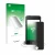 Parte frontal de un envase de producto con el logotipo de la marca upscreen. Al lado se muestra el dispositivo Apple iPod Touc