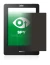 Imagen del dispositivo Kobo eReader Touch con una amplia variedad de protectores de pantalla.